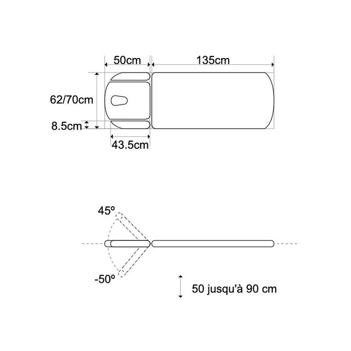 CE - 0140 - AR Mobercas table électrique pour l’ostéopathie - Medigam