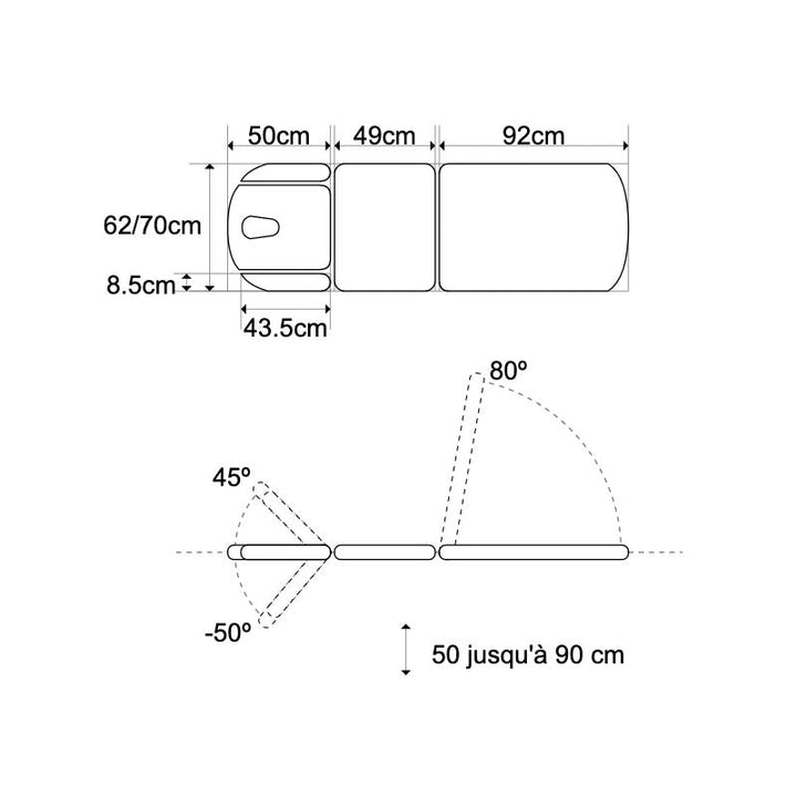 CE - 0170 - AR Mobercas table électrique pour l’ostéopathie - Medigam