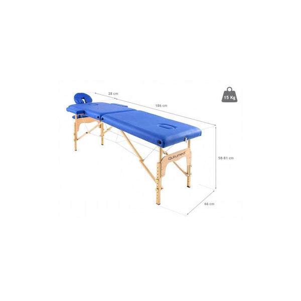 Table de massage pliante en bois C002 - Medigam